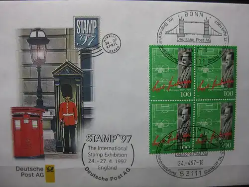 Messebrief, Ausstellungsbrief Deutsche Post: Stamp 97, London 1997