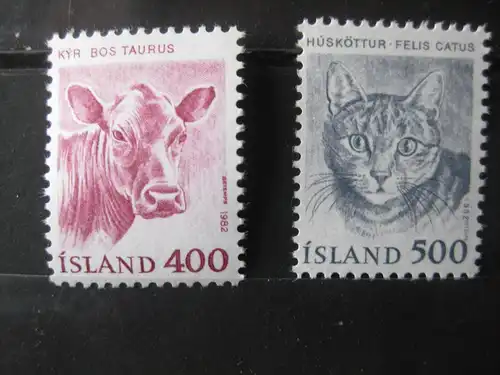 Island, Tiere 1982