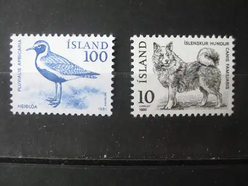 Island, Tiere 1982