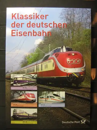 Gedenkblatt  Erinnerungsblatt der Deutsche Post: Klassiker der deutschen Eisenbahn, 2006