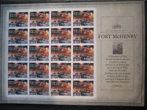 USA, Kleinbogen: Fort Mc Henry, 2014