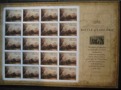 USA, Kleinbogen: Battle of Lake Erie, 2013