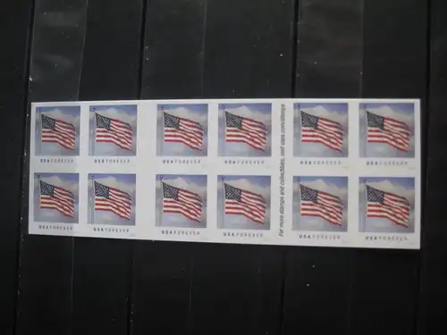 USA, Markenheft: U.S. Flag, 2016