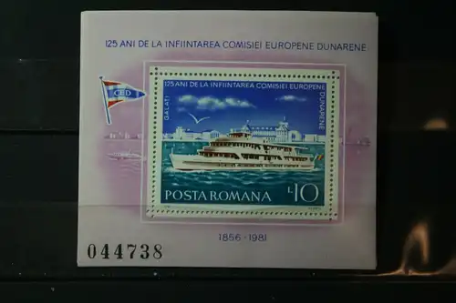 Rumänien Europäische Donaukommission 1981