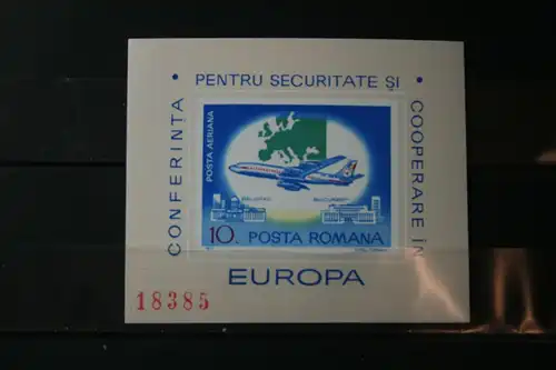 Rumänien Flugzeuge, 1977, KSZE