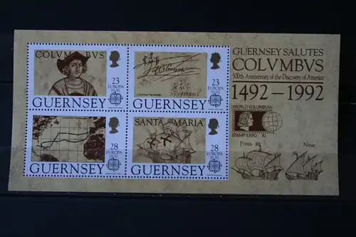Großbritannien  Guernsey CEPT Europa-Union 1992