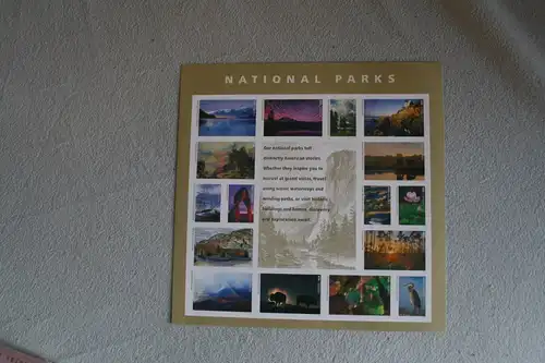 USA, Kleinbogen: National Parks 2016