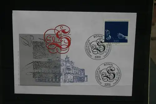 Ersttagsbrief Künstler- Ersttagsbrief FDC der Deutsche Postphilatelie: 450 Jahre Sächsische Staatskapelle Dresden
