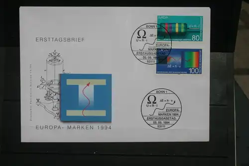 Ersttagsbrief Künstler- Ersttagsbrief FDC der Deutsche Postphilatelie: Europamarken 1994