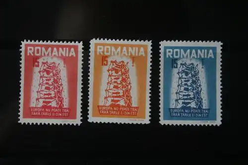 Rumänien CEPT EUROPA-UNION 1956, Propagandaausgabe, Vignette