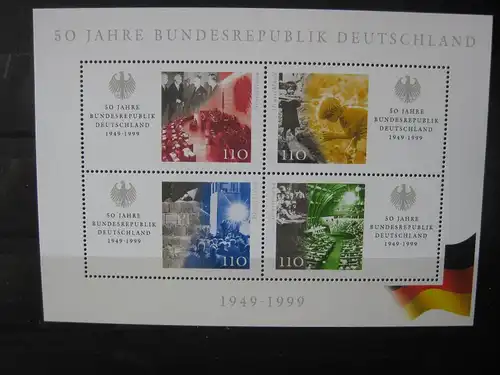 Deutschland; 50 Jahre Bundesrepublik