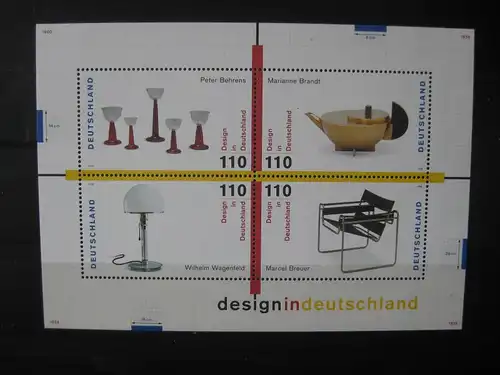 Deutschland Block : Design in Deutschland 1998