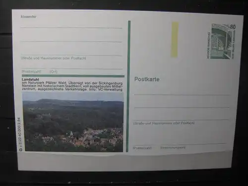 Bildpostkarte Landstuhl