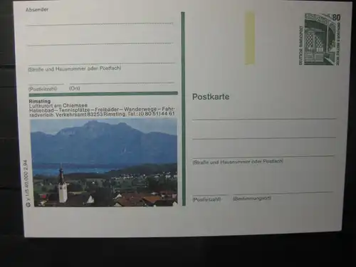Bildpostkarte Rimsting in Bayern