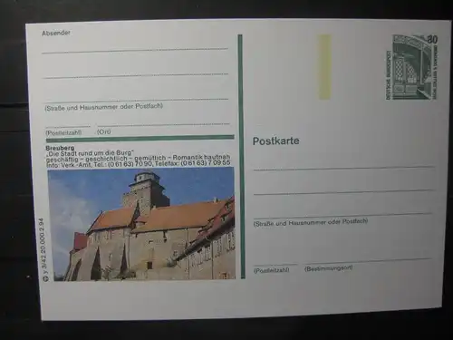 Bildpostkarte Breuberg