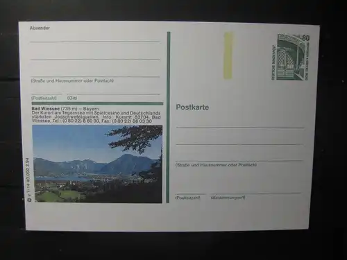 Bildpostkarte Bad Wiessee