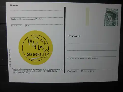 Bildpostkarte Görlitz