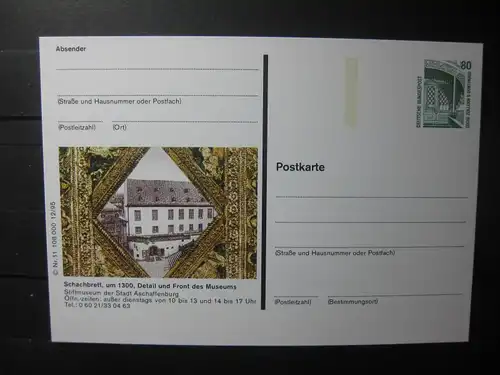 Bildpostkarte Aschaffenburg