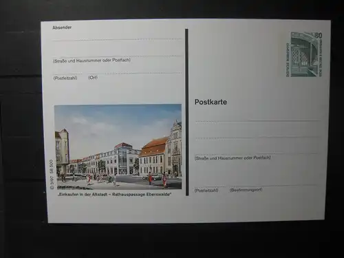 Bildpostkarte Eberswalde