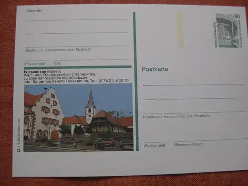 Bildpostkarte Friesenheim