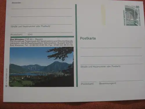 Bildpostkarte Bad Wiessee