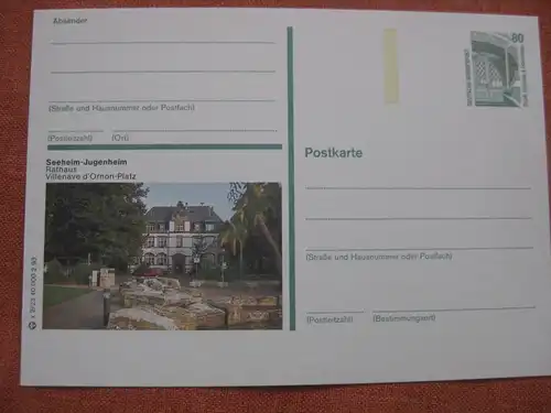 Bildpostkarte Seeheim-Jugenheim