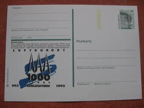 Bildpostkarte Schlüchtern