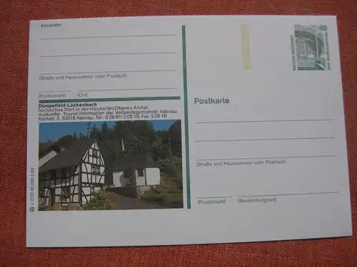 Bildpostkarte Dümpelfeld-Lückenbach