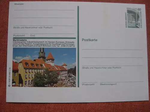 Bildpostkarte Marktredwitz