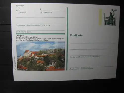 Bildpostkarte Landshut