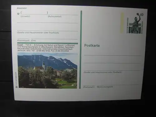 Bildpostkarte Inzell