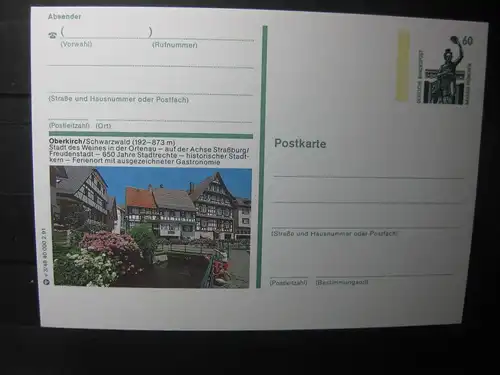 Bildpostkarte Oberkirch