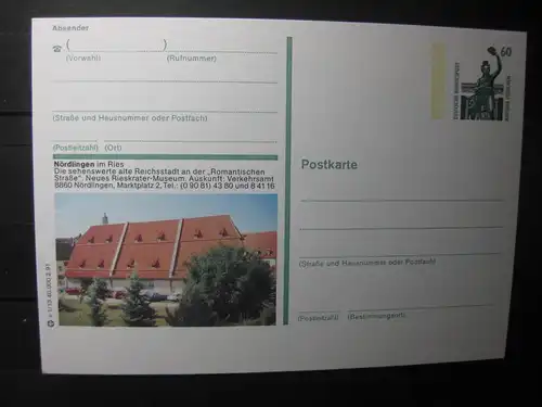 Bildpostkarte Nördlingen