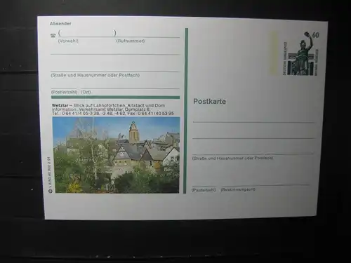 Bildpostkarte Wetzlar