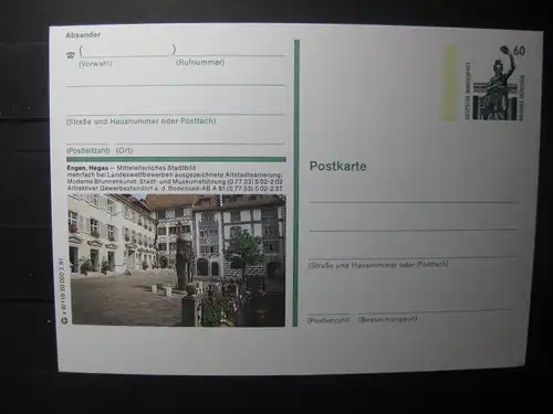 Bildpostkarte Engen