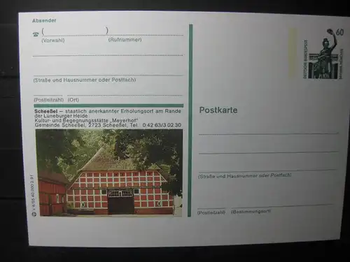 Bildpostkarte Scheeßel