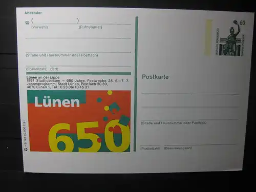 Bildpostkarte Lünen