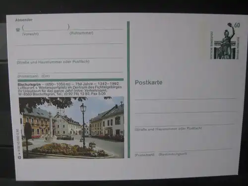 Bildpostkarte Bischofsgrün