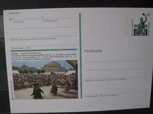 Bildpostkarte Coburg