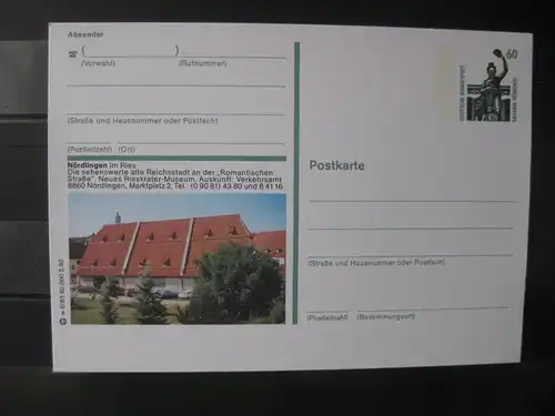 Bildpostkarte Nördlingen