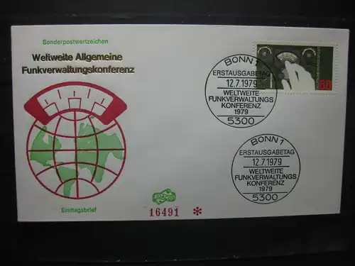 Funkverwaltungskonferenz 1979, FDC