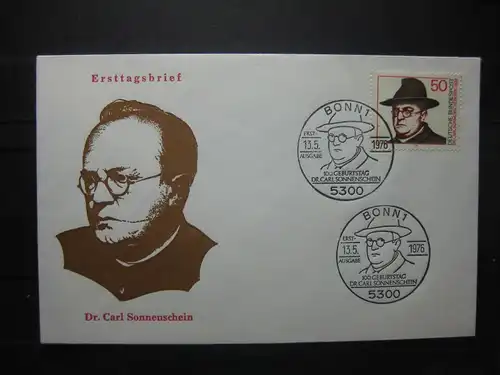 Dr. C. Sonnenschein 1976, FDC
