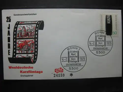 Westdeutsche Kurzfilmtage 1979 , FDC