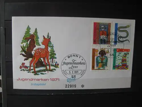 Jugendmarken 1971 Ersttagsbrief