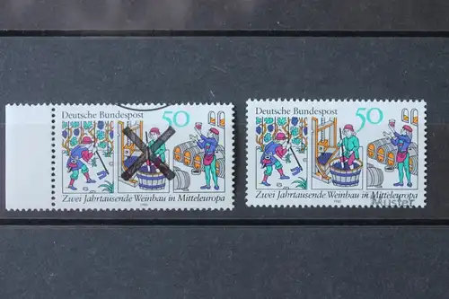 Weinbau  Bundesrepublik 1988 als MUSTER, Mustermarke