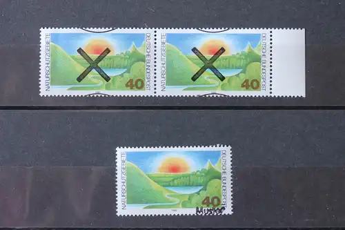 Naturschutzgebiete Bundesrepublik 1980 Andreaskreuz