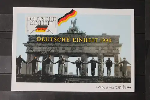 Maximumkarte Bundesrepublik Deutschland : Deutsche Einheit 1990