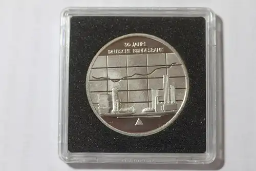 10 EURO Silbermünze 50 Jahre Deutsche Bundesbank, Polierte Platte, Spiegelglanz