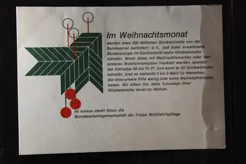 Weihnachten 1969 auf FDC