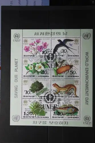 Korea, Blumen, Tiere, 1992